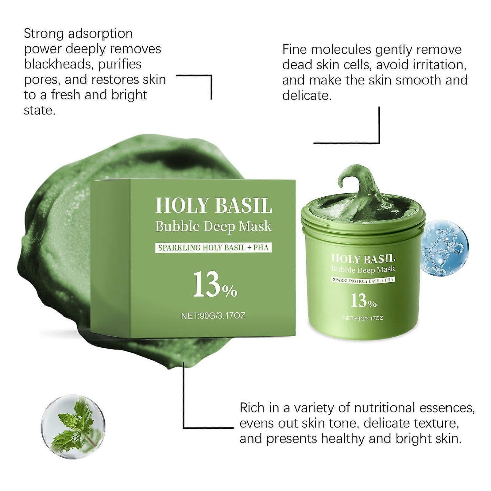 Holy Basil Bubble Deep Mask  100g