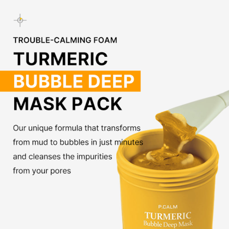 Turmeric Holy Basil Bubble Deep Mask100g