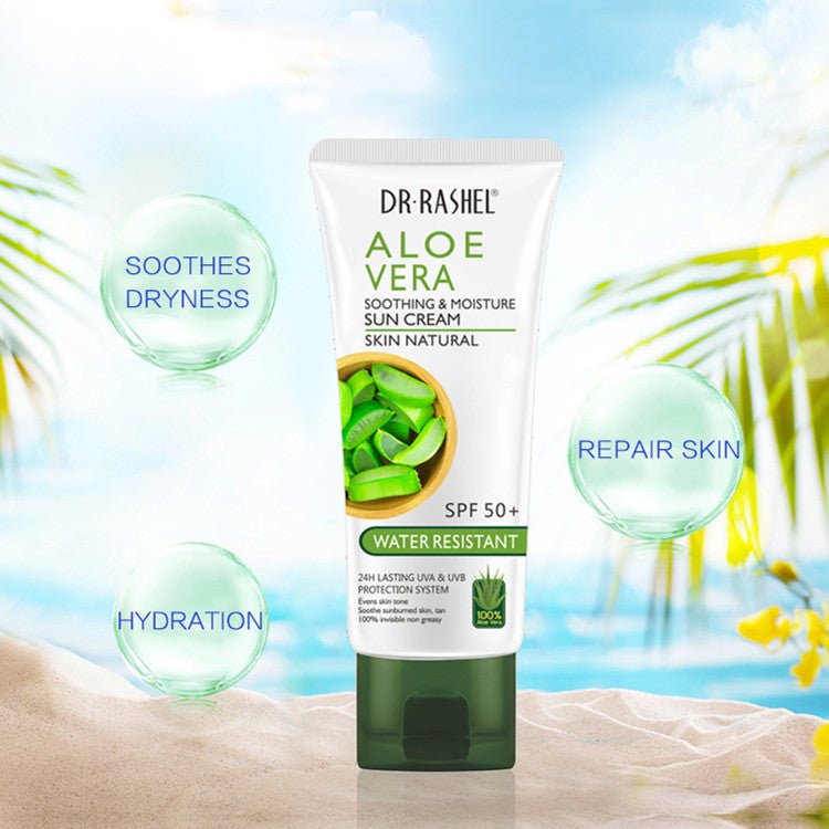 Aloe Vera Moisture Cleansing Milk & Sun Cream